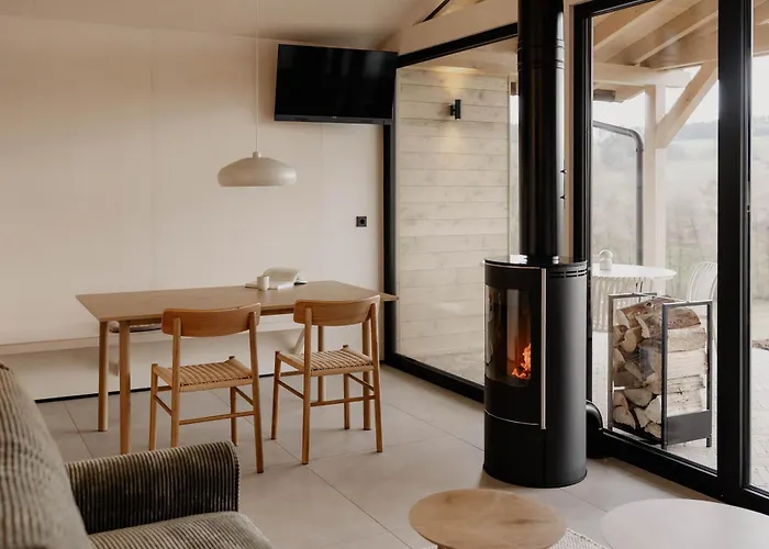 Dağ evi Huettenchalets Rhoen *